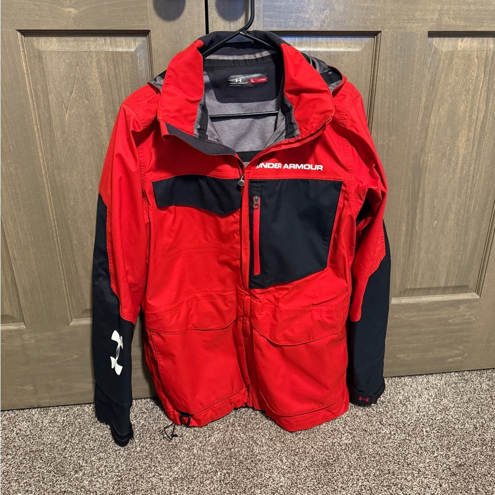 Under Armour Red and Black Ski Jacket